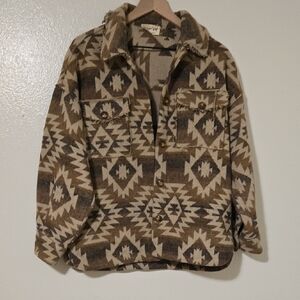 Aztec Patterned Jacket